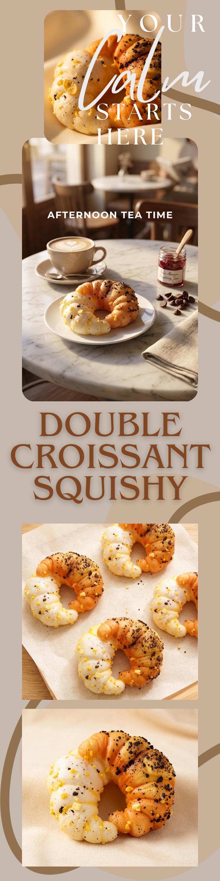 Duo Croissant Squishy