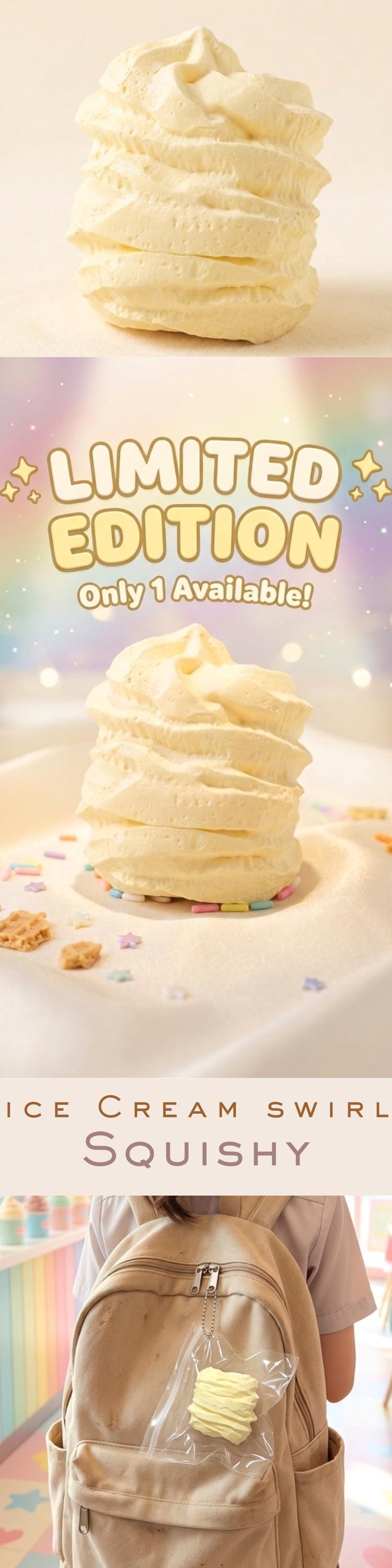 Ice Cream Swirl Squishy