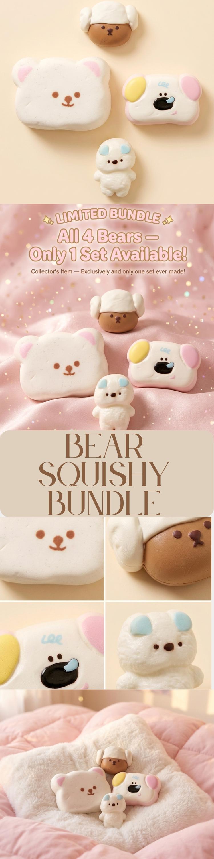 Bear Squishy Bundle