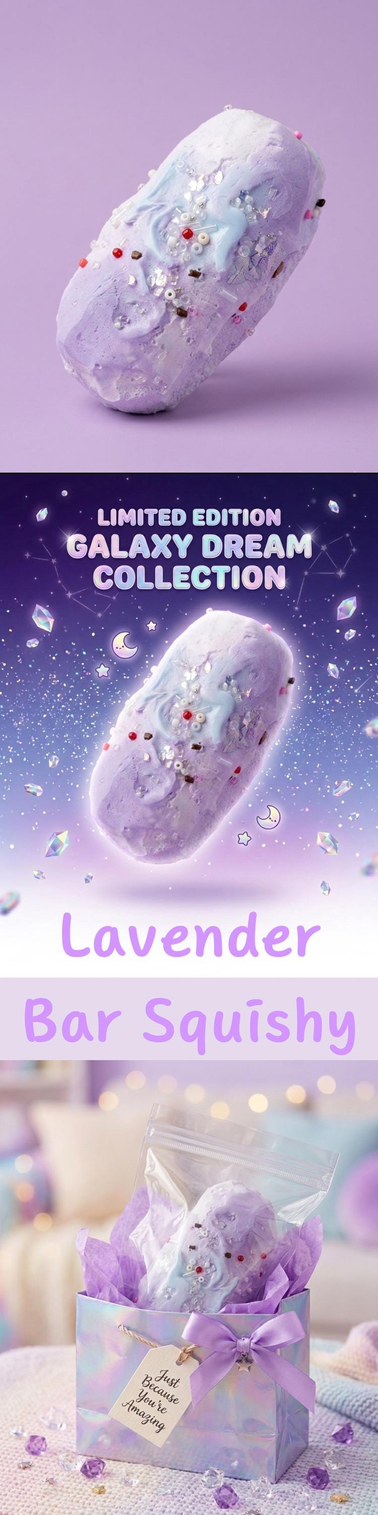 Lavender Bar Squishy