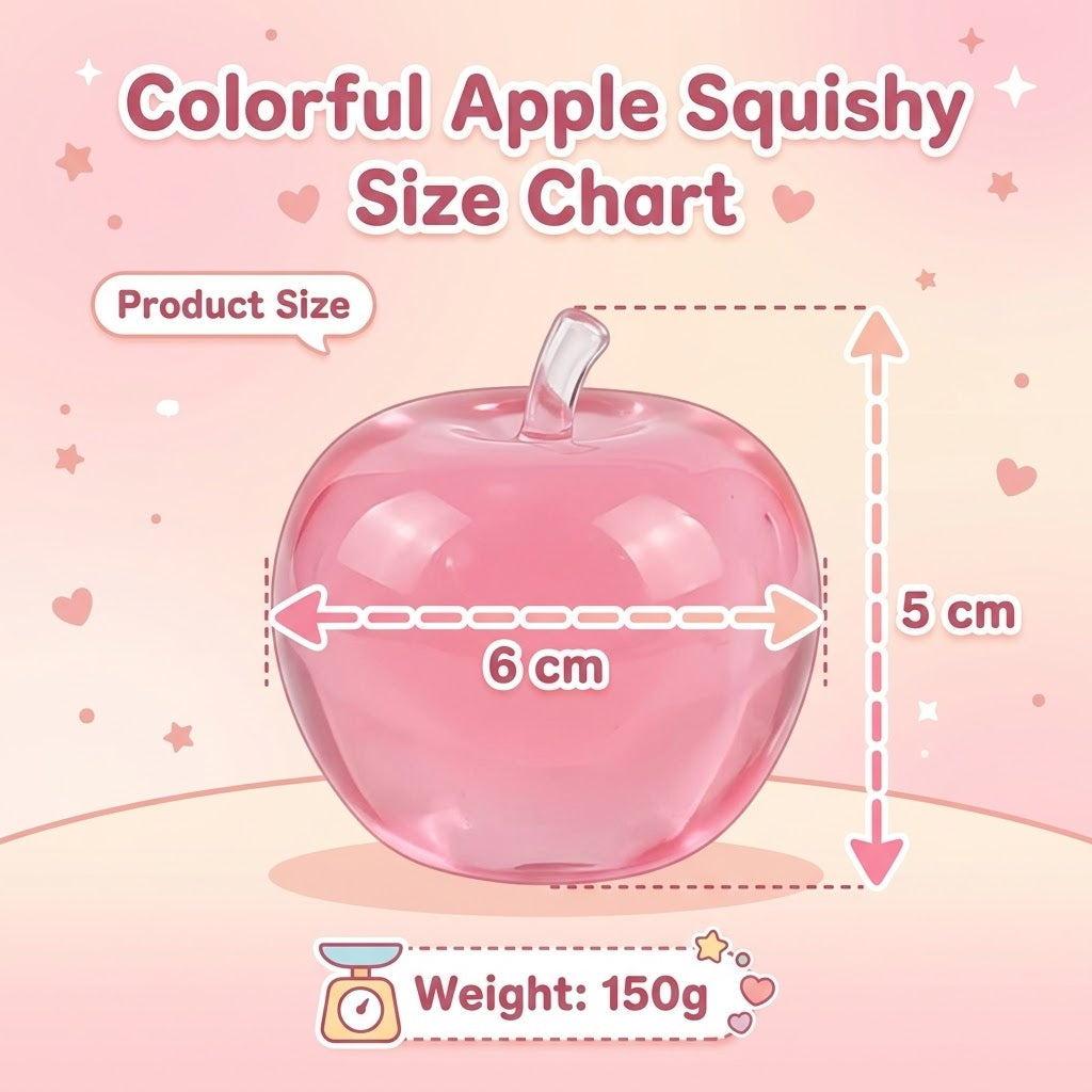 Colorful Apple Squishy
