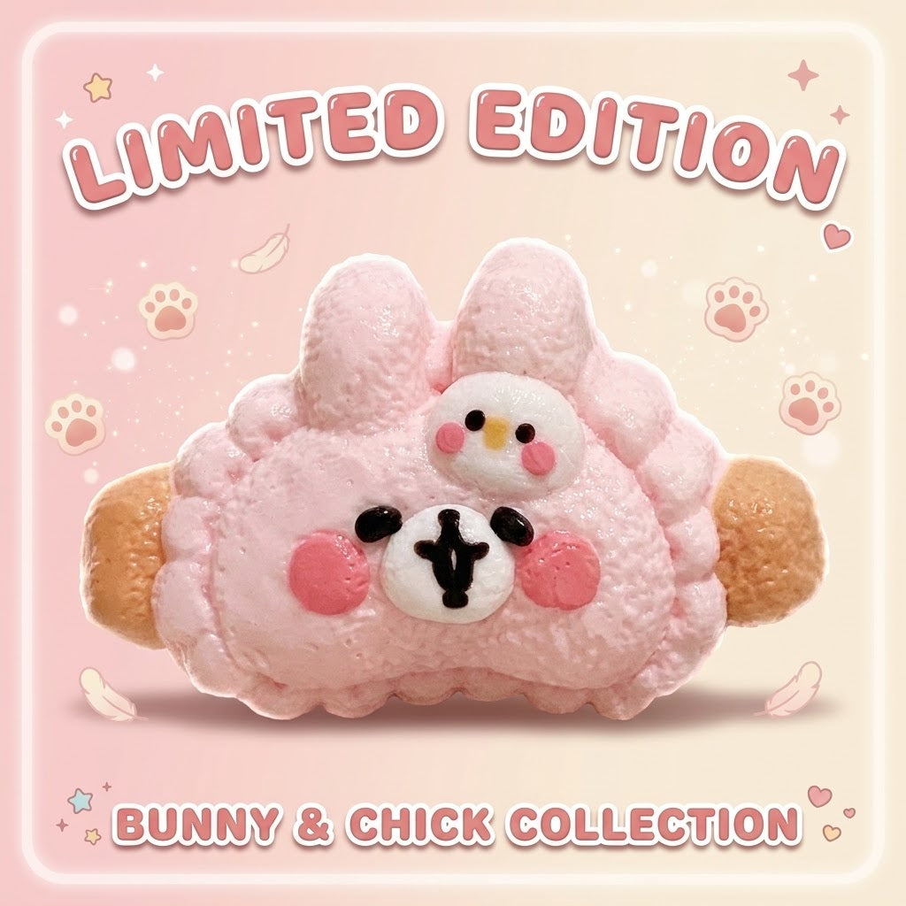 Bunny Chick Biscuit Squishy