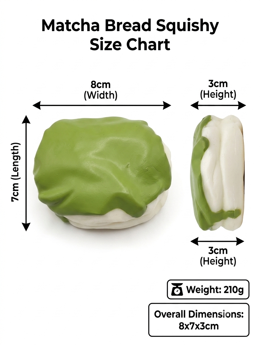 Matcha Cake Squishy