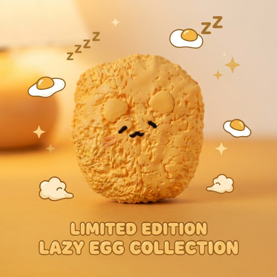 Lazy Egg Squishy