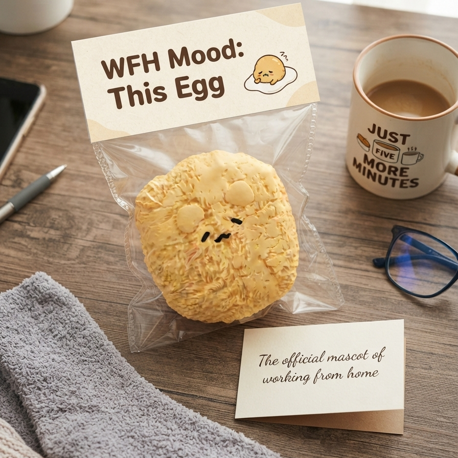 Lazy Egg Squishy