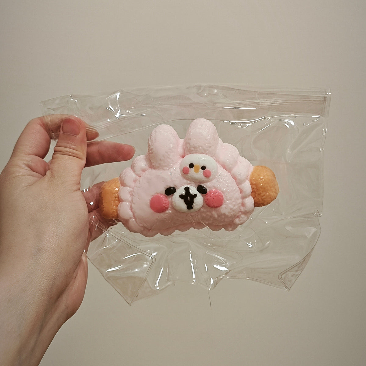 Bunny Chick Biscuit Squishy