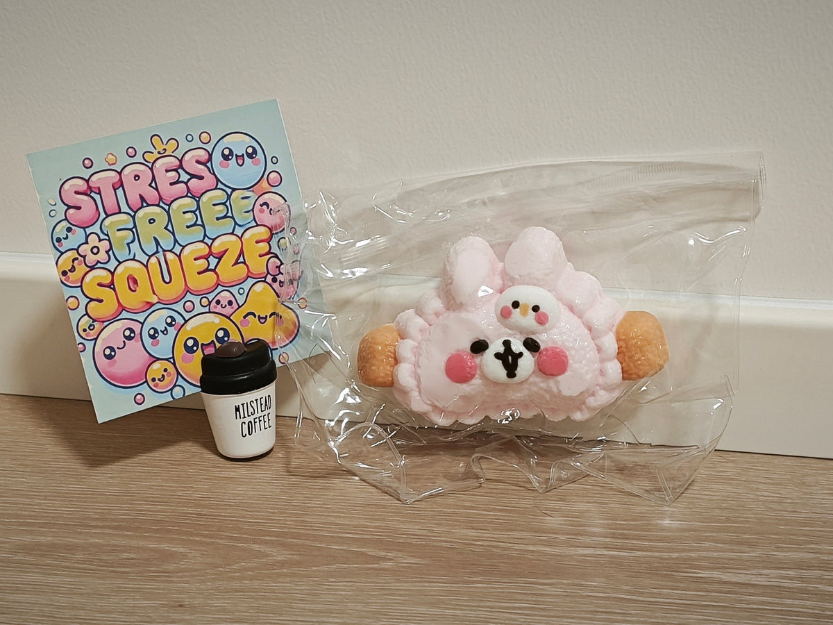 Bunny Chick Biscuit Squishy