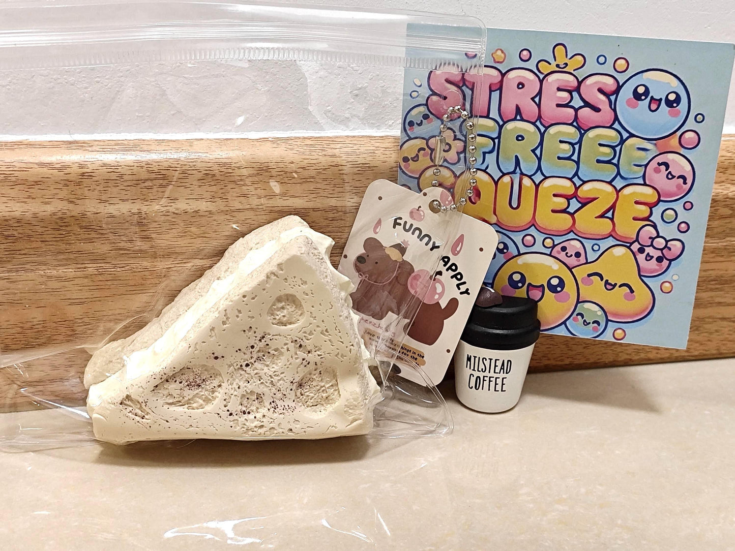 Creamy Cake Slice Squishy