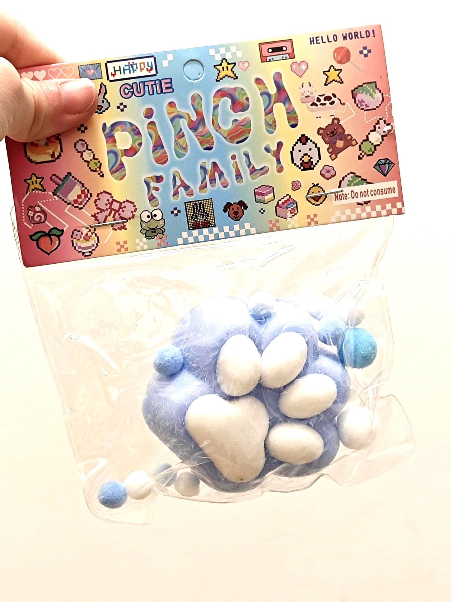 Colorful Cat Paw Squishy