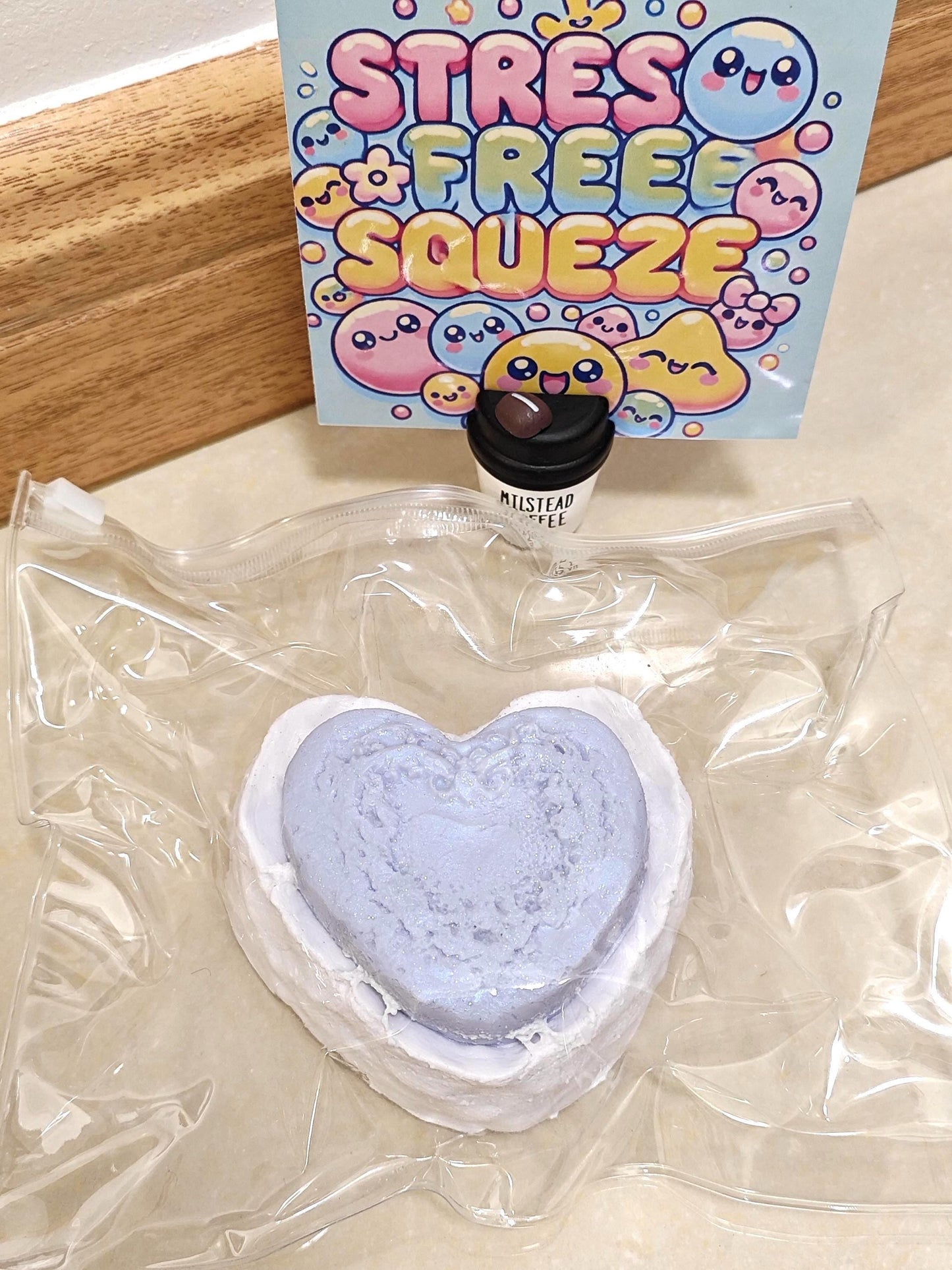 Lavender Heart Squishy