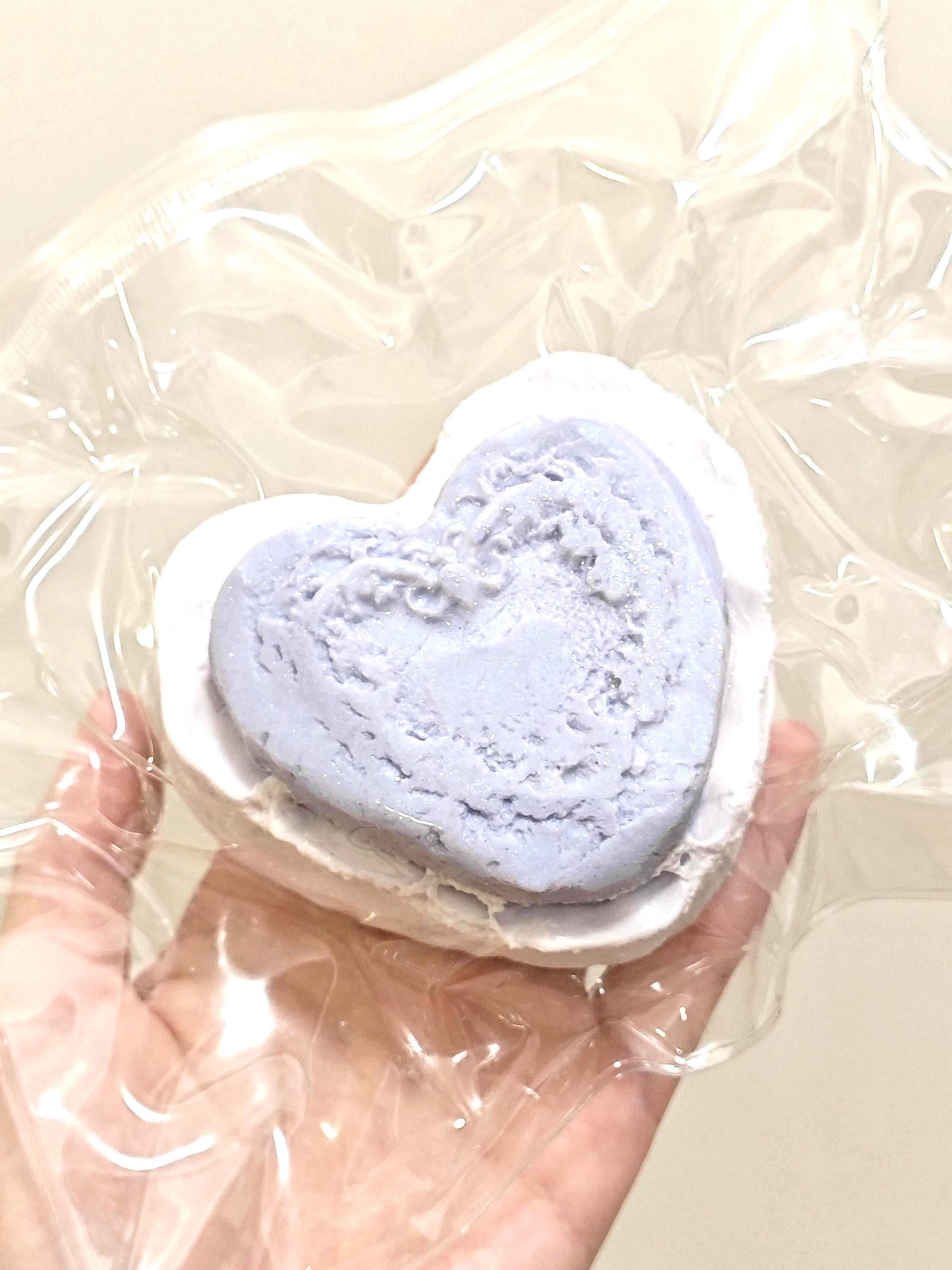 Lavender Heart Squishy