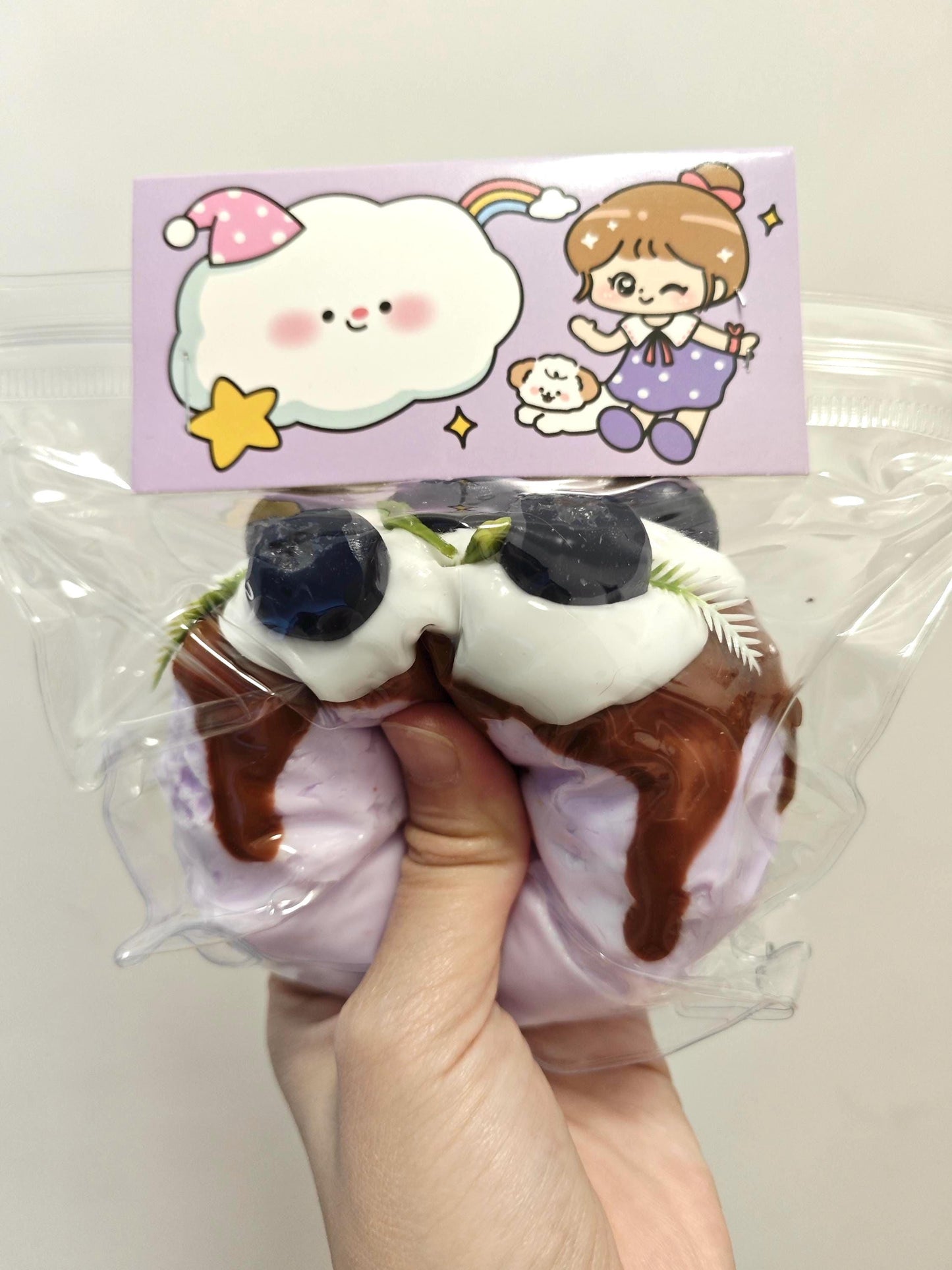 Blueberry Cake Squishy Bundle