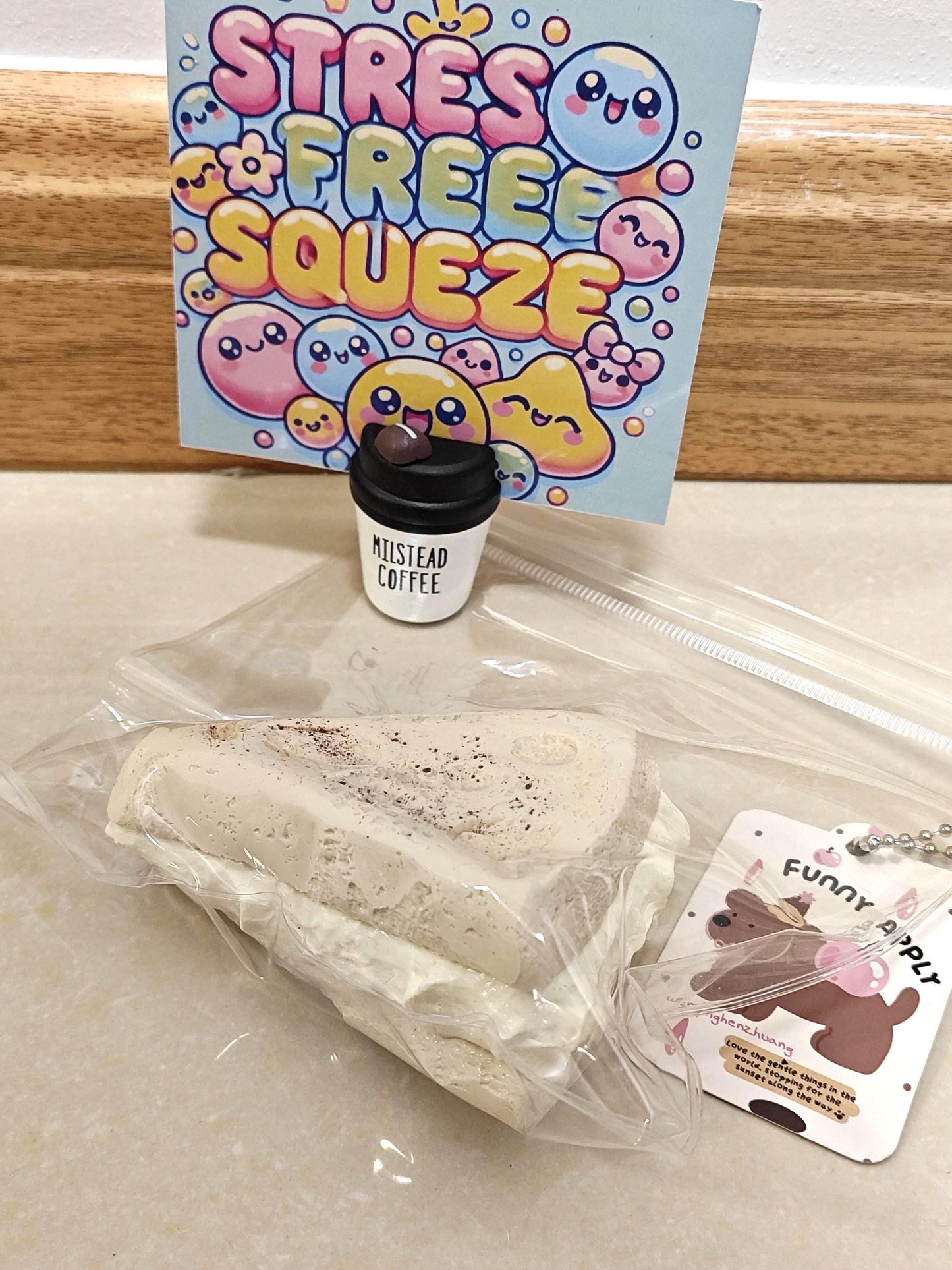 Creamy Cake Slice Squishy