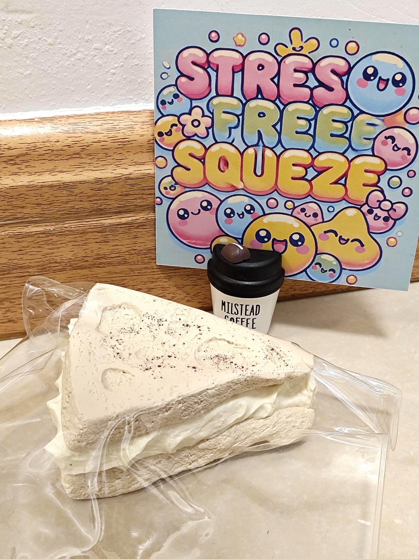 Creamy Cake Slice Squishy