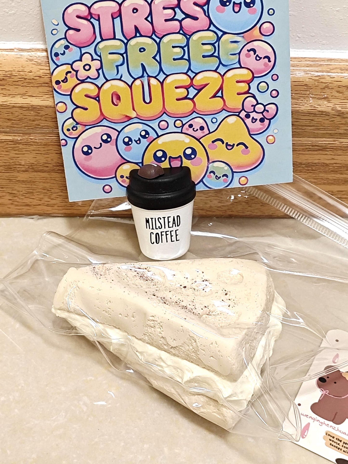 Creamy Cake Slice Squishy