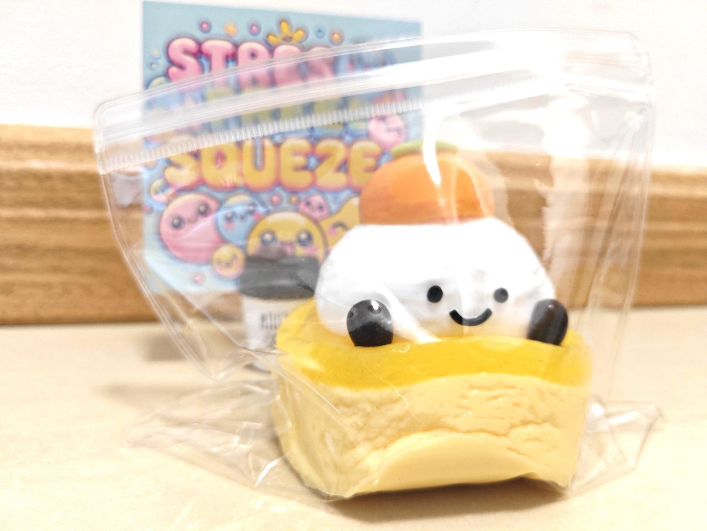 Custard Pudding Tart Squishy