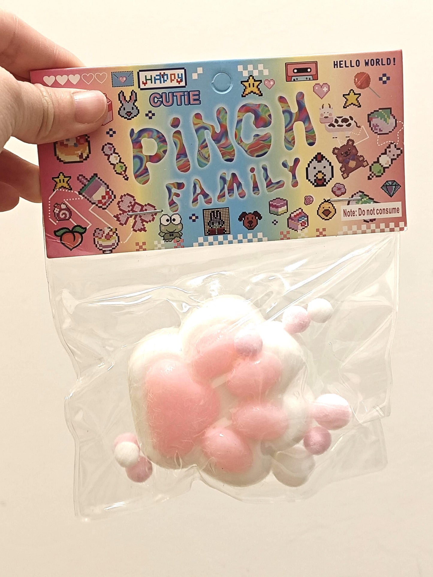 Colorful Cat Paw Squishy