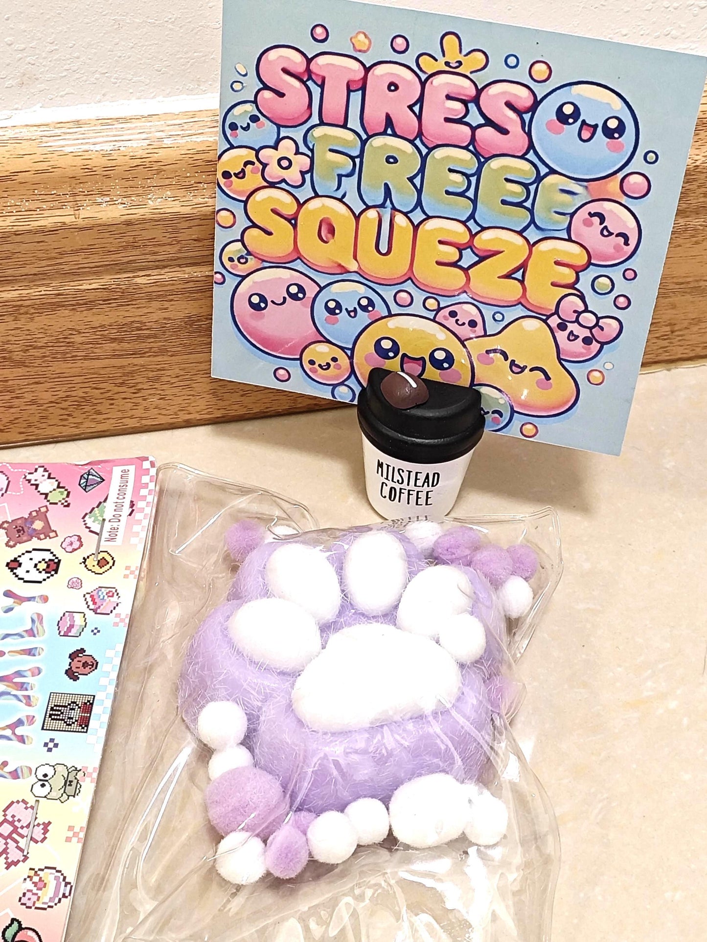 Colorful Cat Paw Squishy