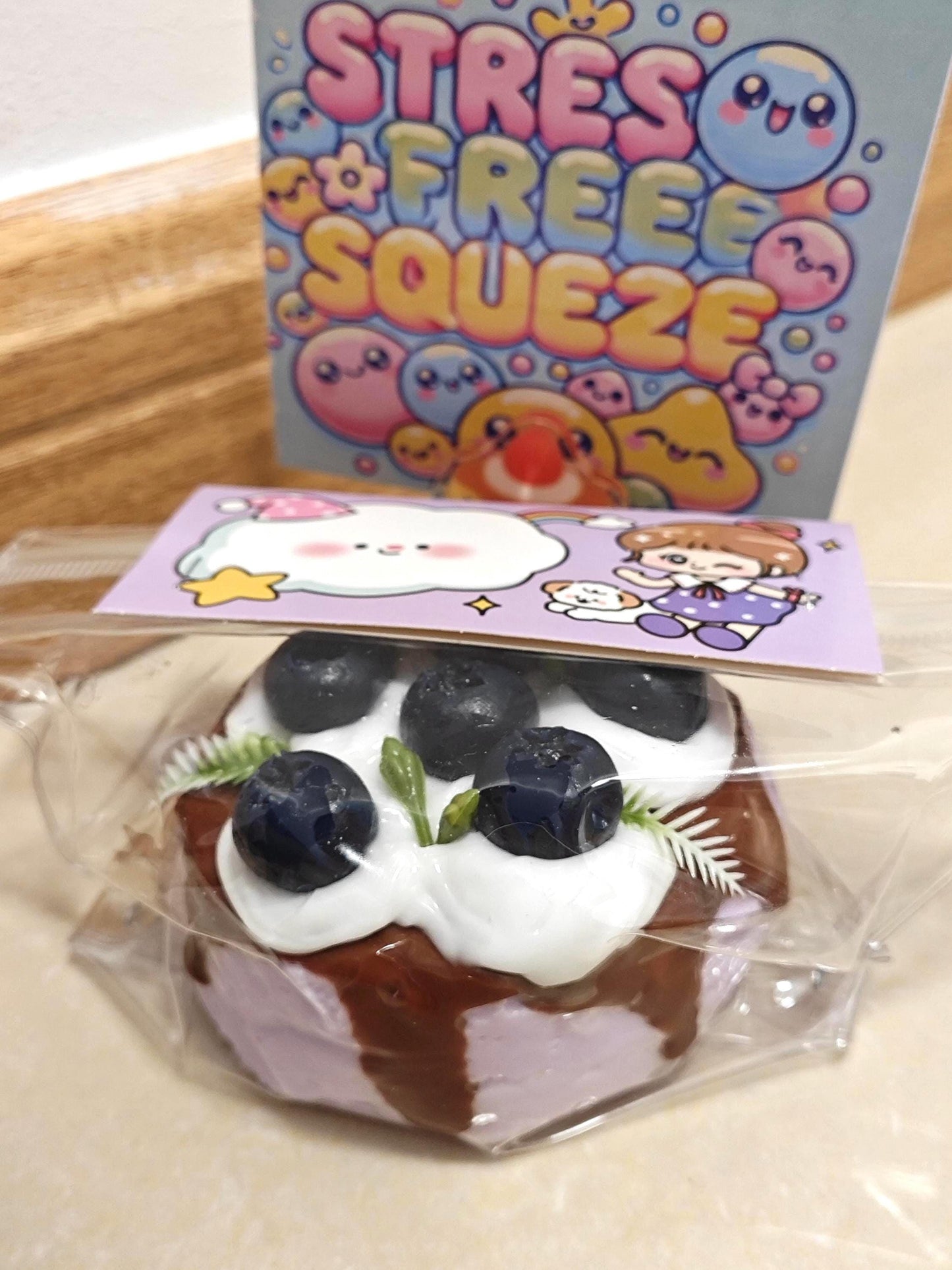 Blueberry Cake Squishy Bundle