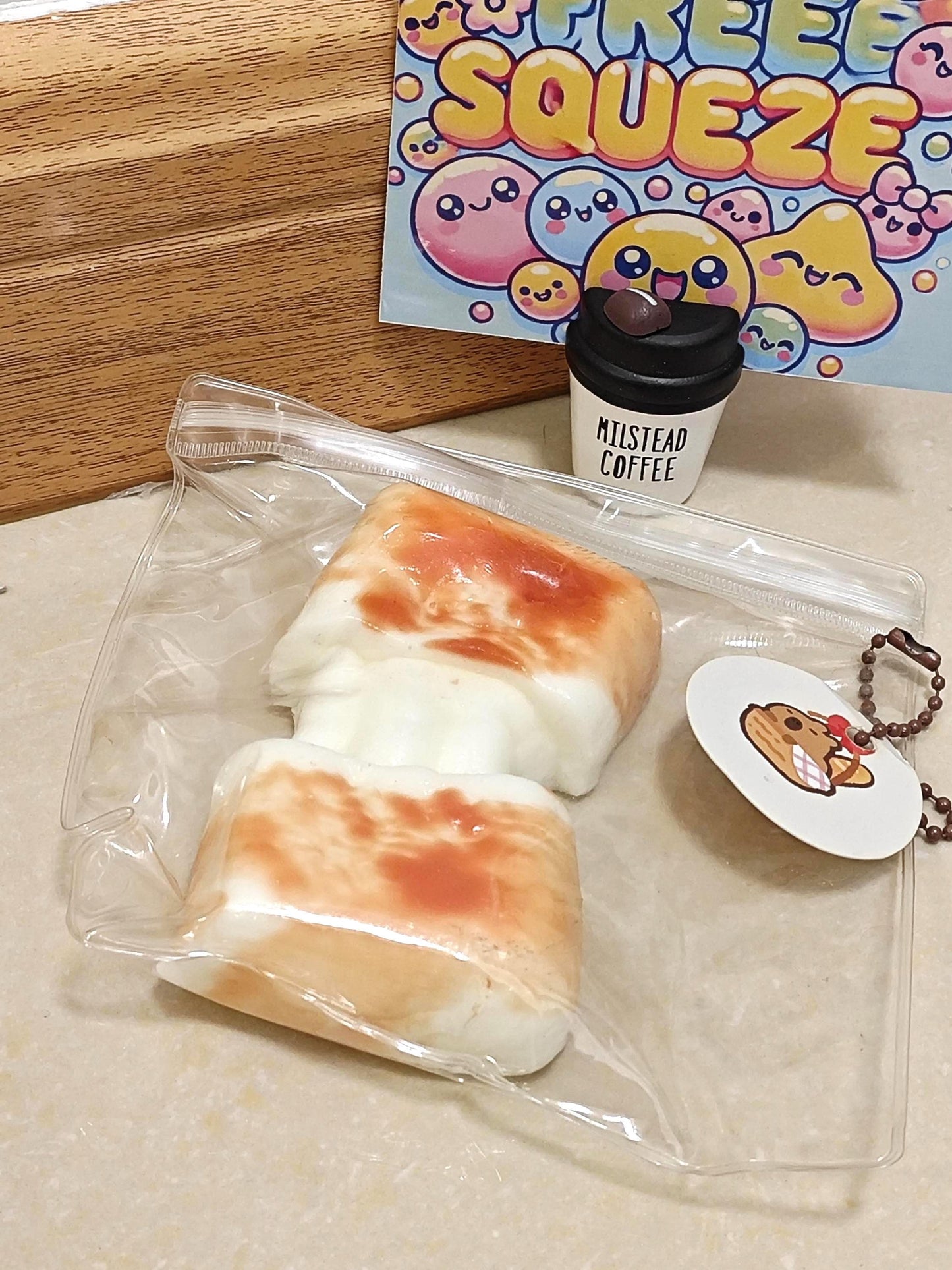 Stretching Cheese Squishy