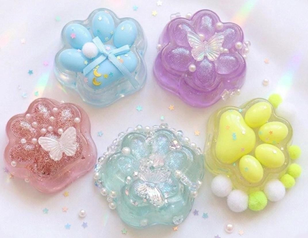 Transparent Cat Paw Squishy