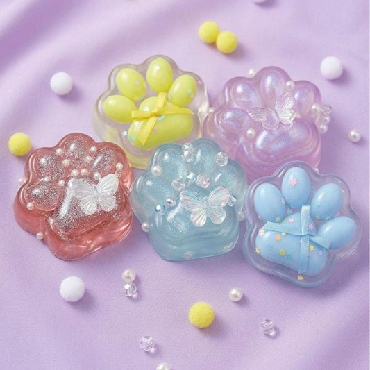 Transparent Cat Paw Squishy