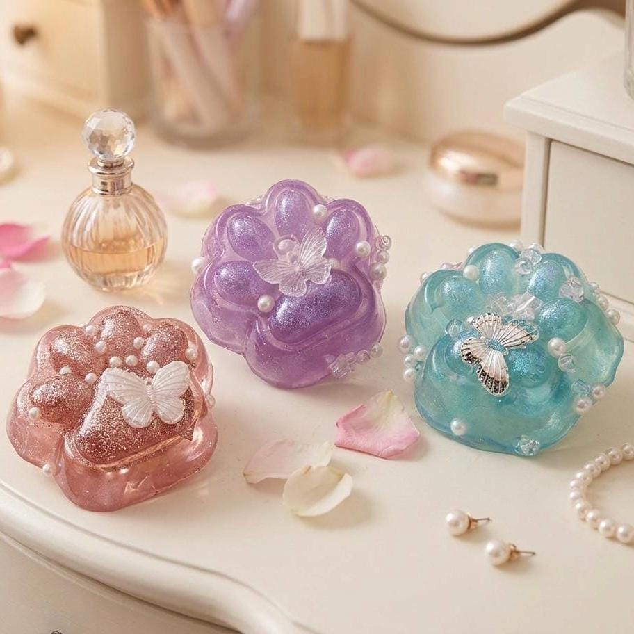 Transparent Cat Paw Squishy
