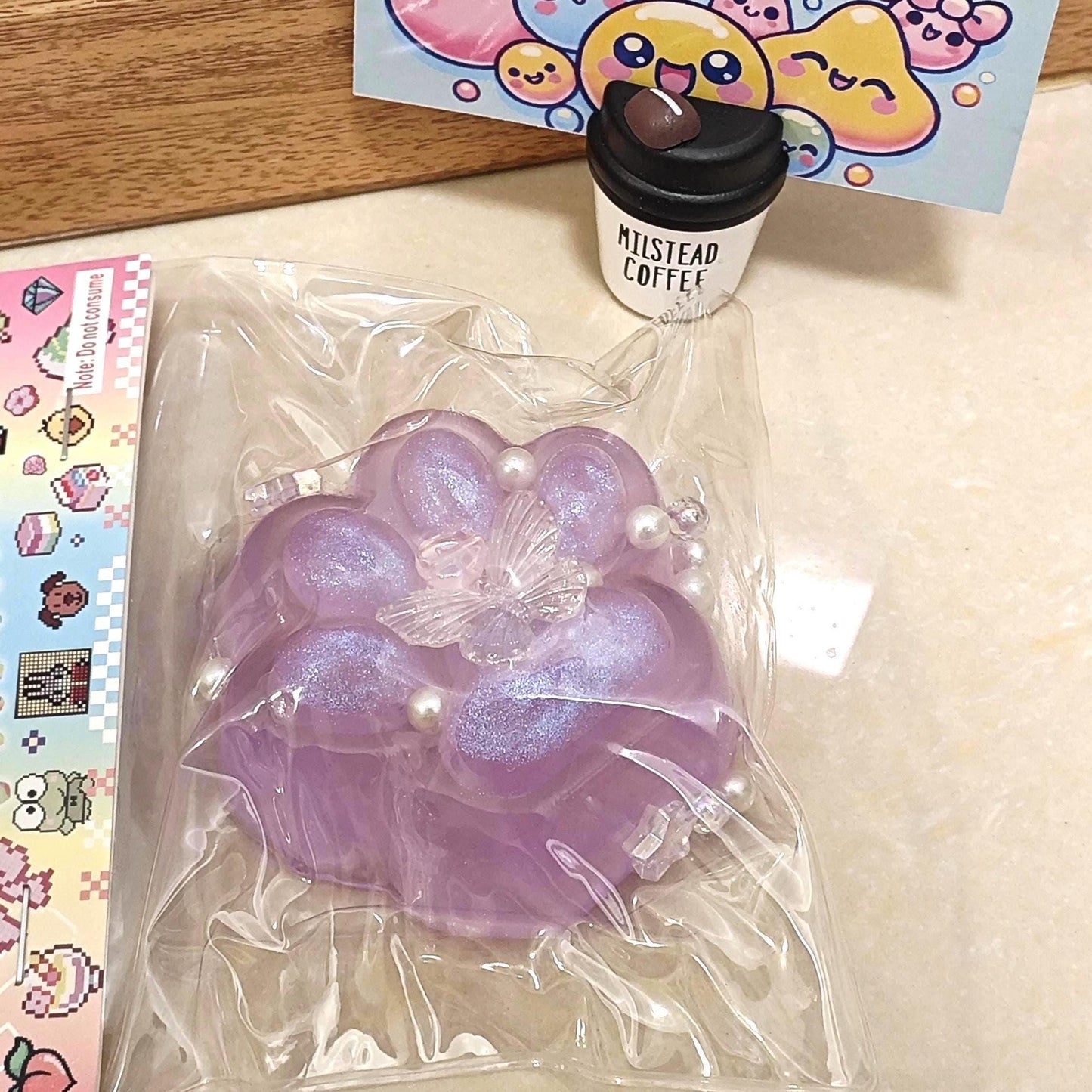 Transparent Cat Paw Squishy