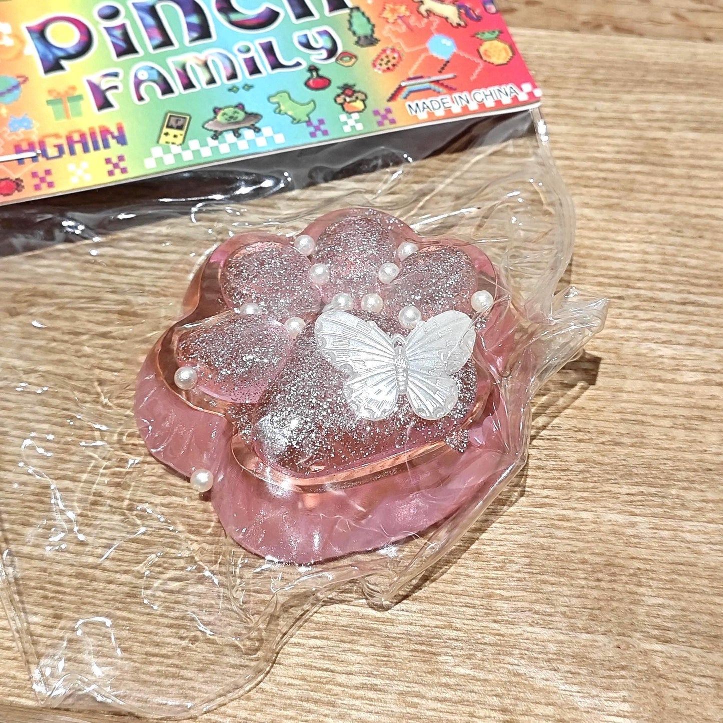 Transparent Cat Paw Squishy
