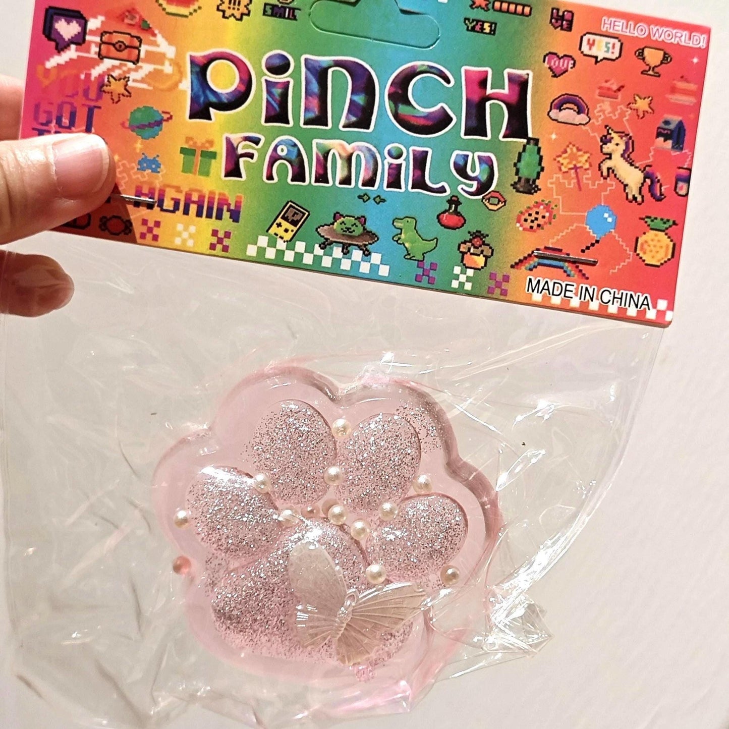 Transparent Cat Paw Squishy