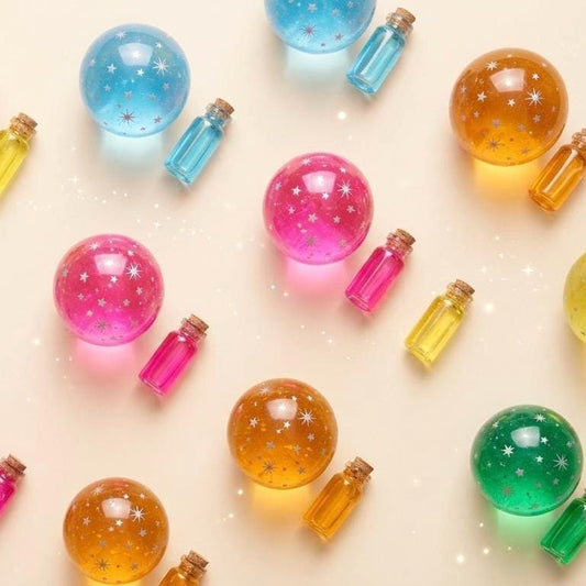 Colorful Galaxy Ball Squishy