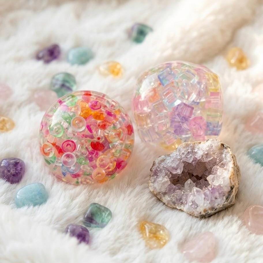 Colorful Bead Ball Squishy