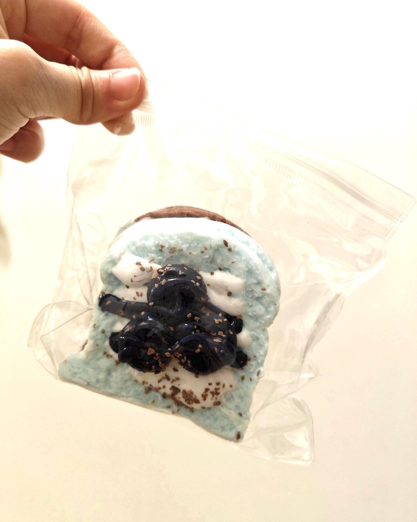 Blueberry Toast Squishy