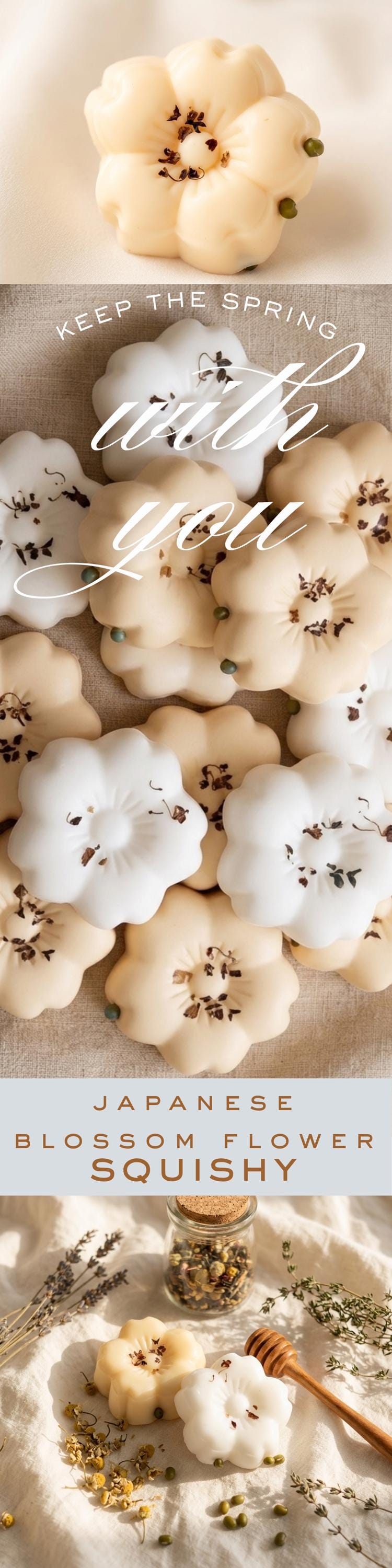 Japanese Rose Blossom Squishy