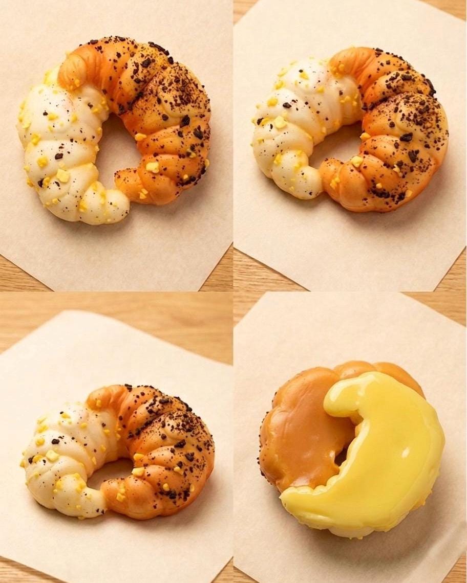Duo Croissant Squishy
