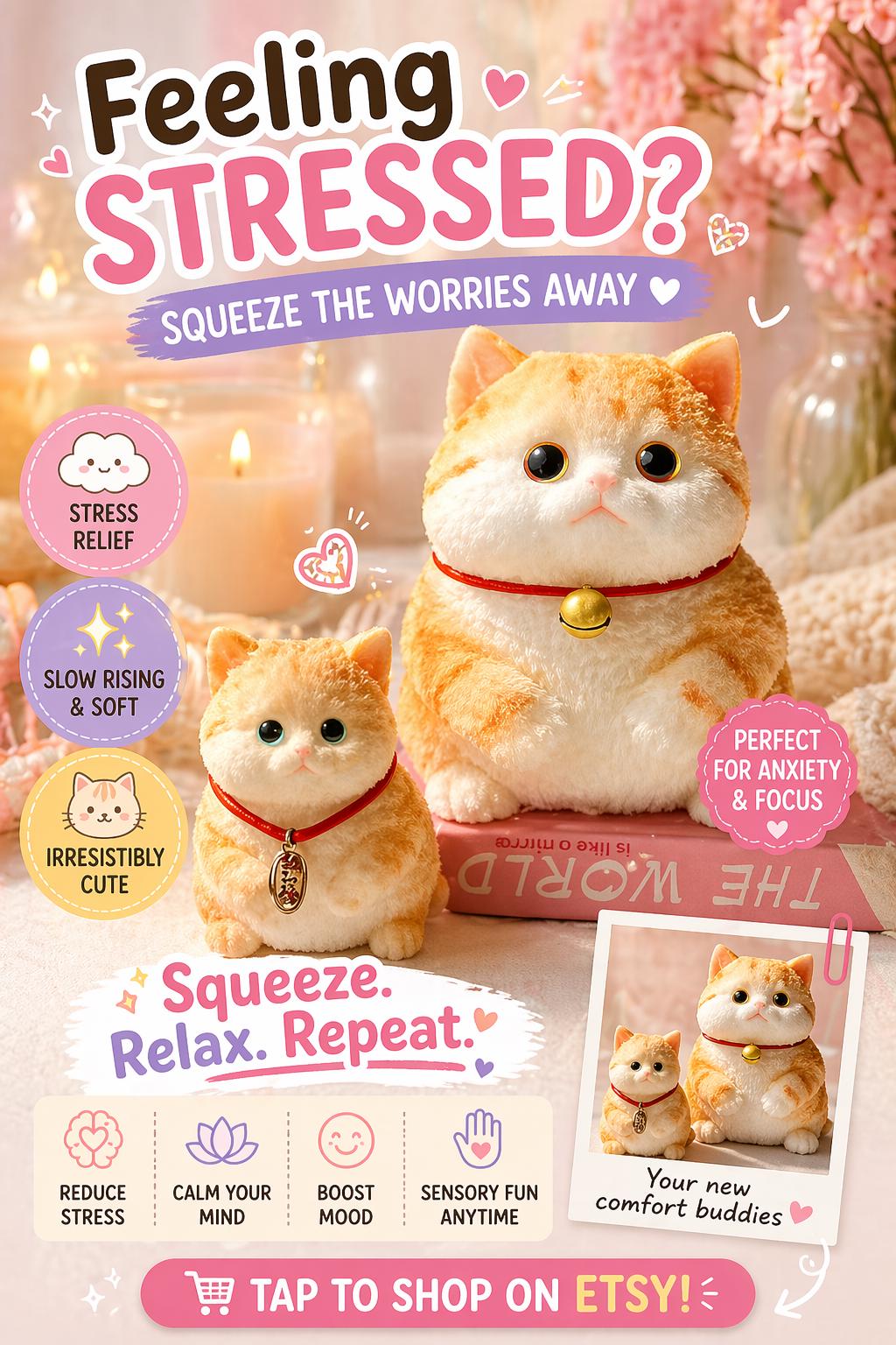 Fluffy Cat Squishy