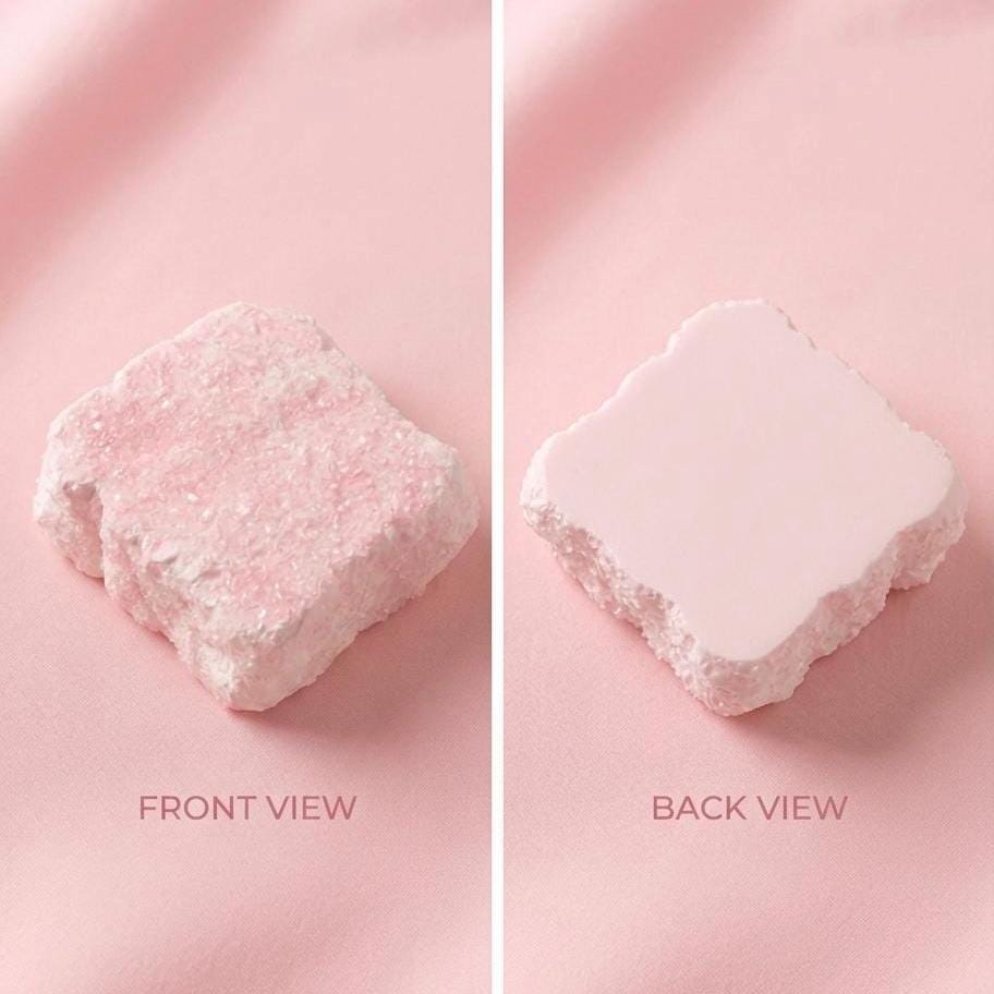 Crystal Sparkly Pink Square Cake Squishy