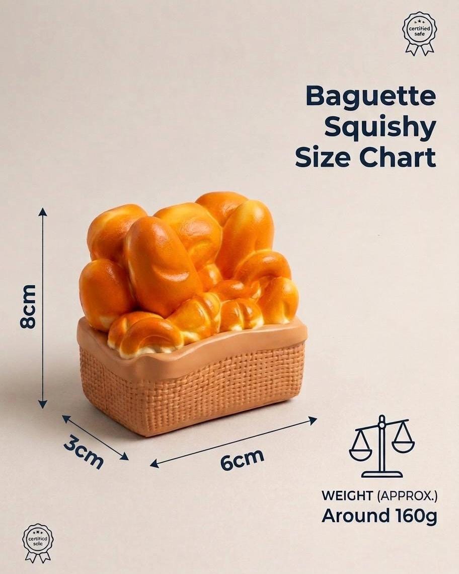 Baguette Bread Squishy
