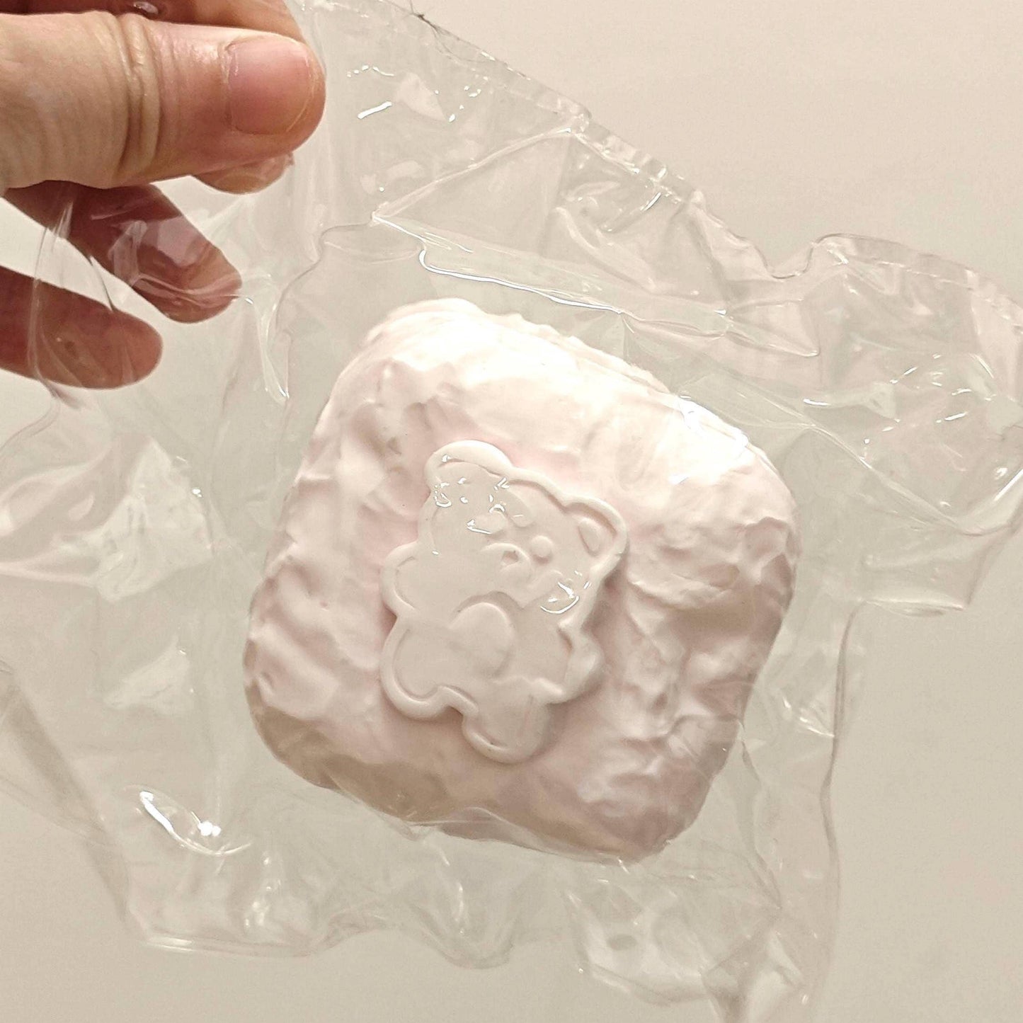 Pink Bear Marshmallow Squishy