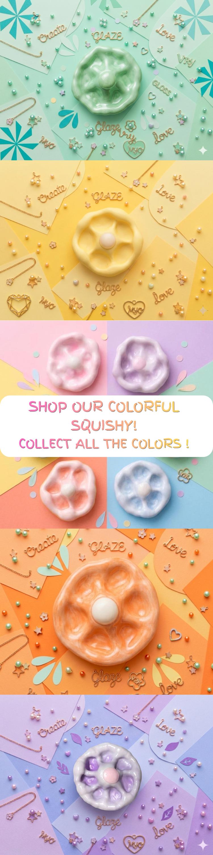 Colorful Glutinous Rice Squishy