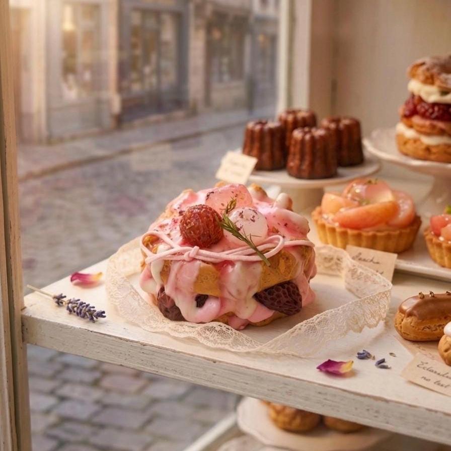 Strawberry Pastry Squishy