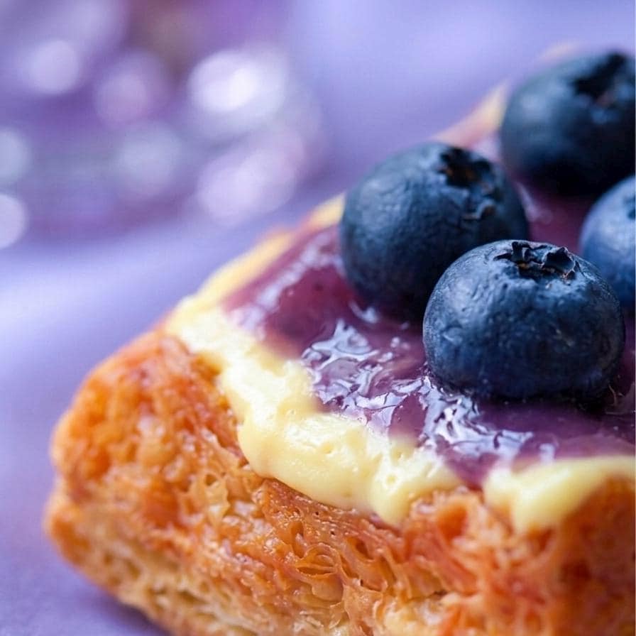 Blueberry Danish Pastry Squishy