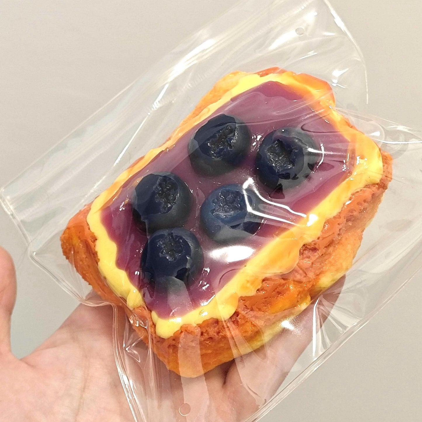 Blueberry Danish Pastry Squishy