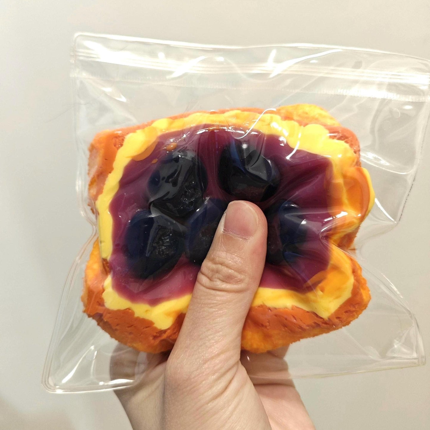 Blueberry Danish Pastry Squishy