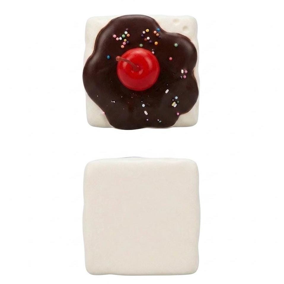Cherry Chocolate Hot Fudge Cake Squishy