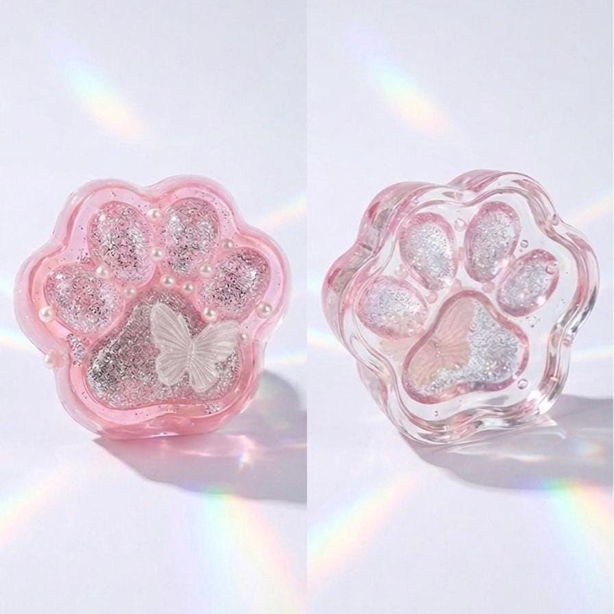 Transparent Cat Paw Squishy