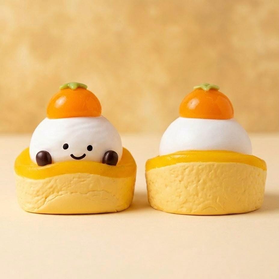 Custard Pudding Tart Squishy