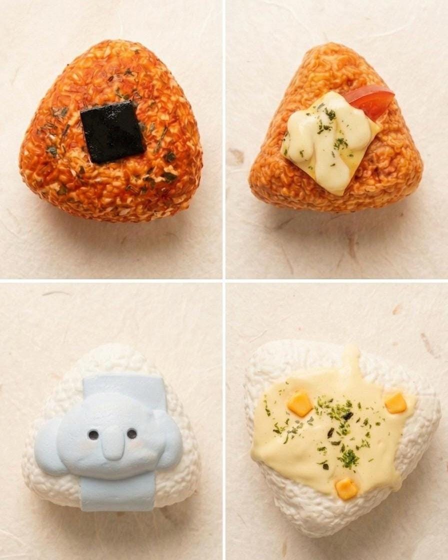 Onigiri Rice Ball Squishy Bundle