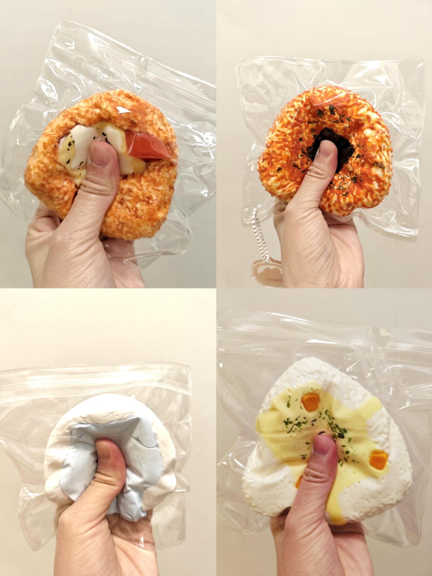 Onigiri Rice Ball Squishy Bundle