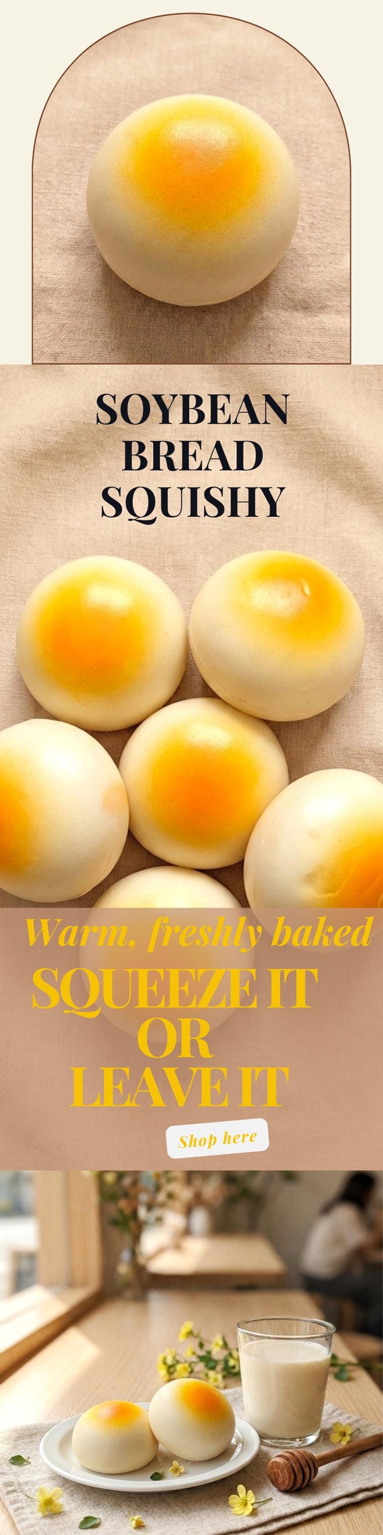 Japanese Soybean Bread Squishy